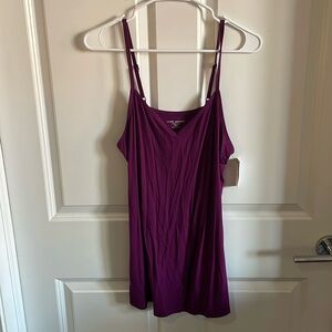 Lane Bryant - purple, fitted cami. Size 18/20. NWT.